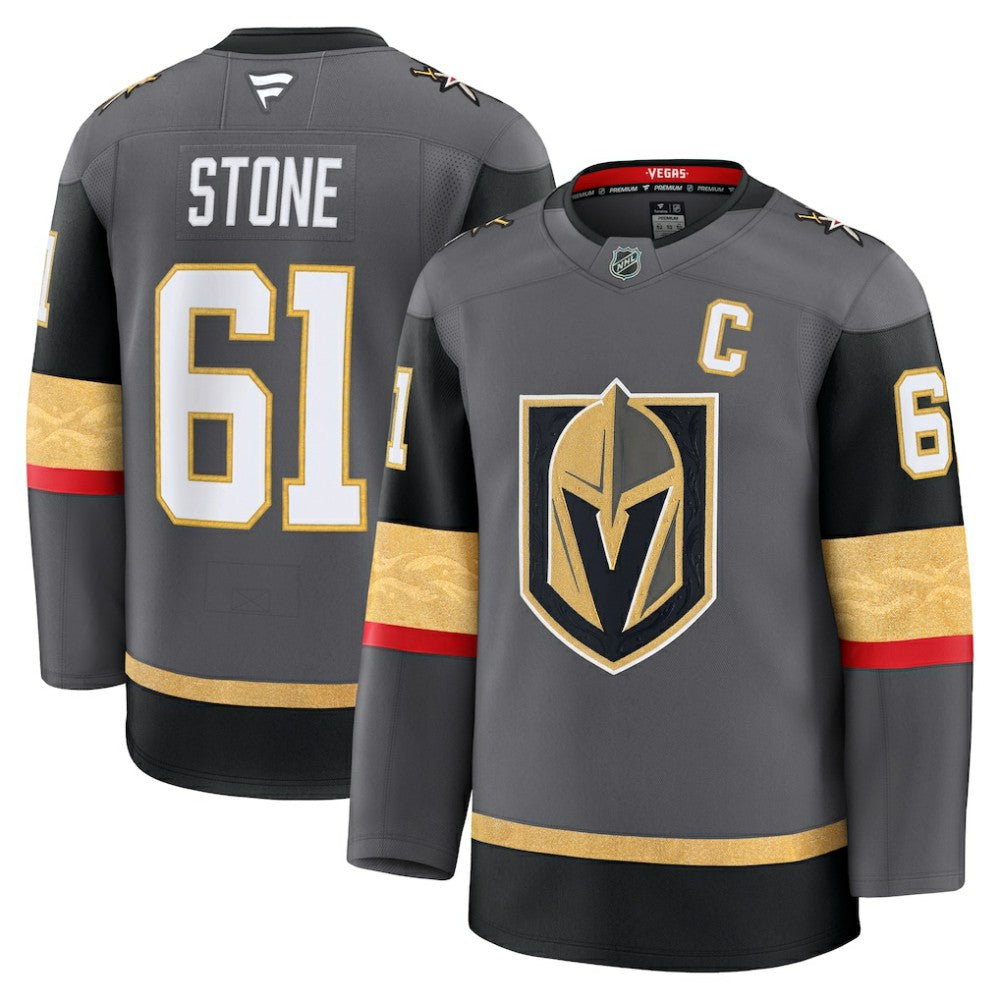 Mark Stone Vegas Golden Knights Fanatics Alternate Premium Jersey - Gray - NHL 200899264