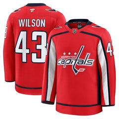 Tom Wilson Washington Capitals Fanatics Home Premium Jersey - Red - NHL 200899272