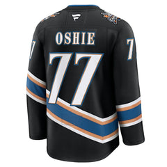 TJ Oshie Washington Capitals Fanatics Alternate 50th Anniversary Premium Jersey - Black - NHL 200899275