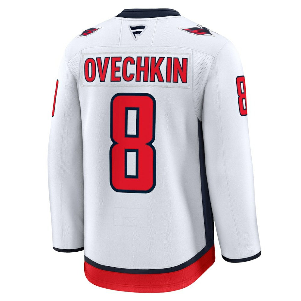 Alexander Ovechkin Washington Capitals Fanatics Away Premium Jersey - White - NHL 200899287