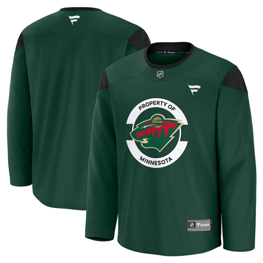 Minnesota Wild Fanatics Practice Jersey - Green - NHL 200899804