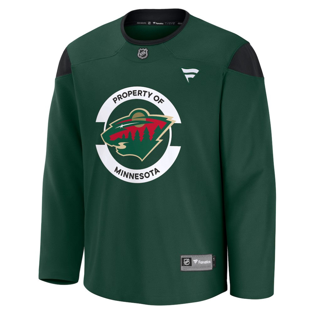 Minnesota Wild Fanatics Practice Jersey - Green - NHL 200899804