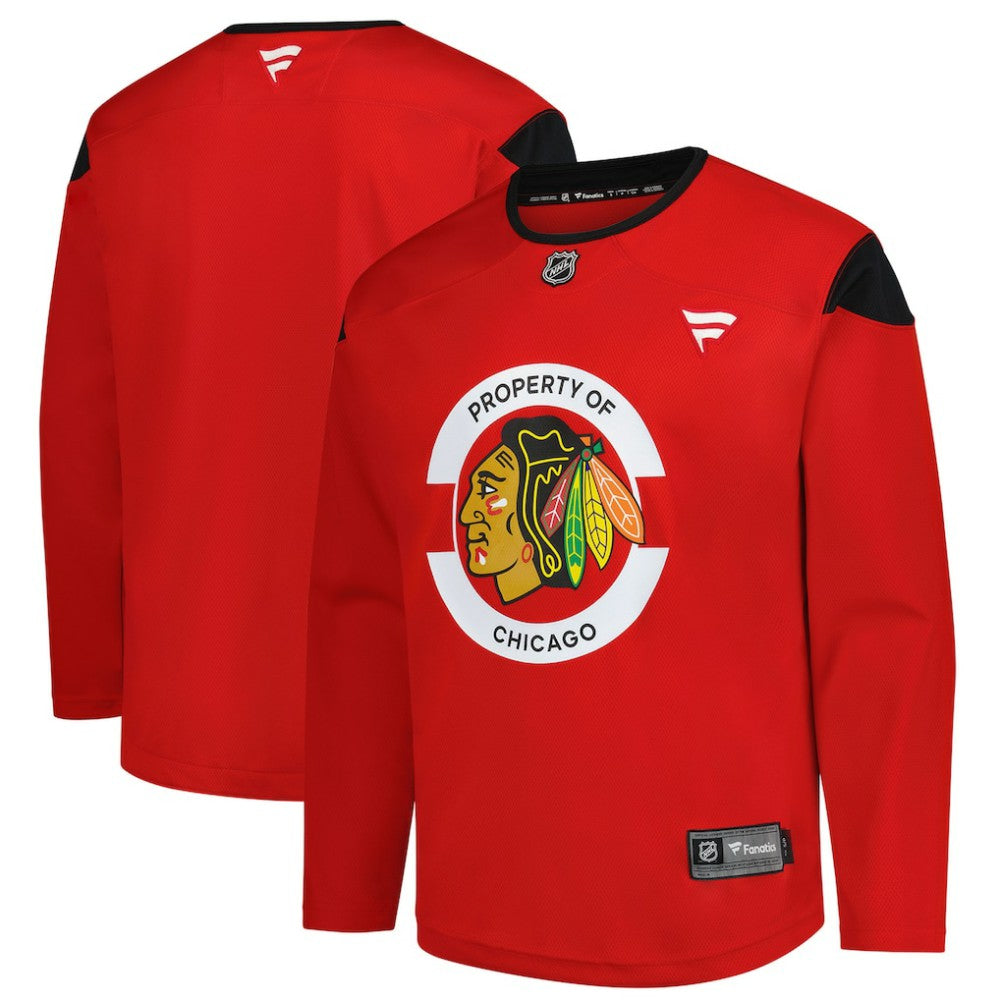 Chicago Blackhawks Fanatics Practice Jersey - Red - NHL 200899805