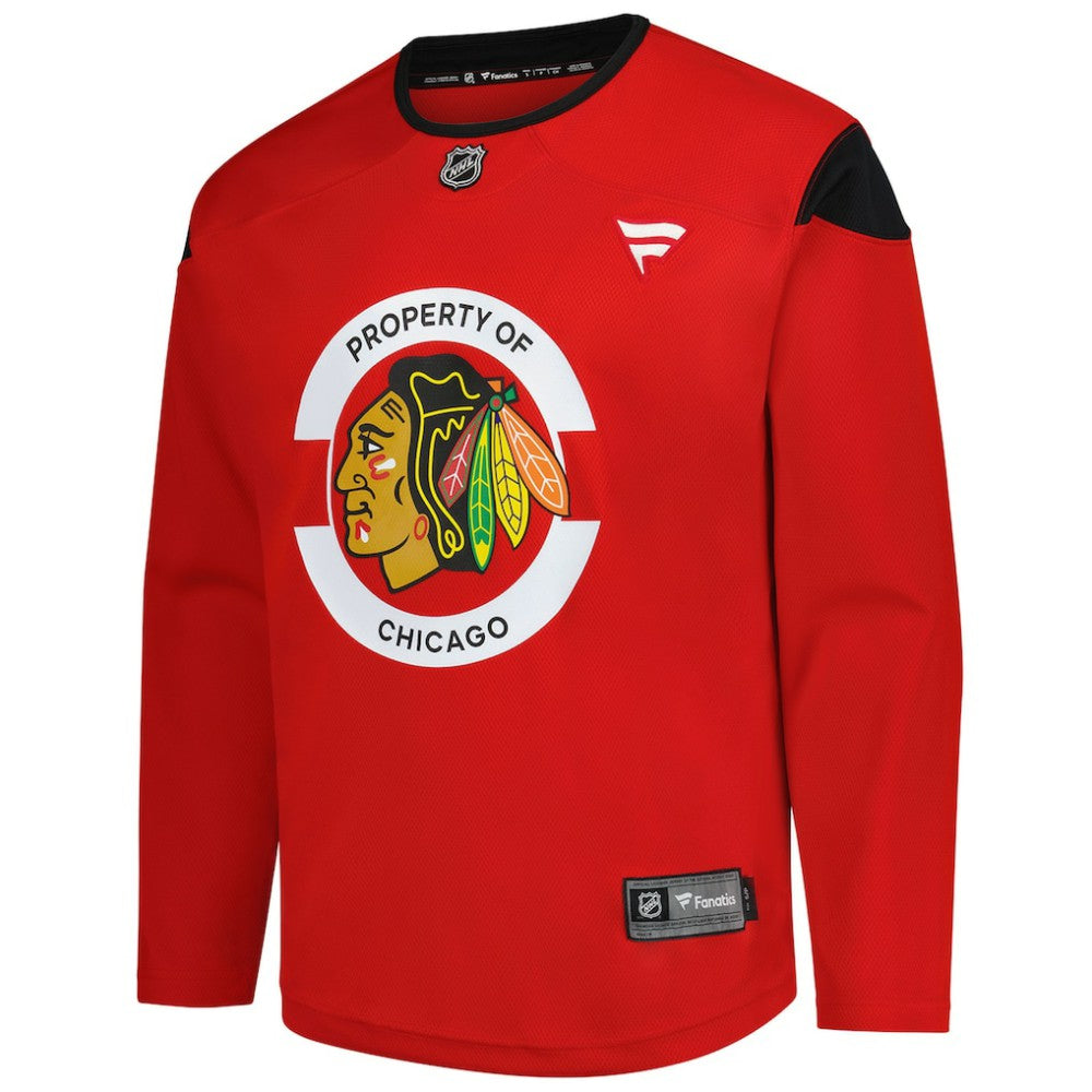 Chicago Blackhawks Fanatics Practice Jersey - Red - NHL 200899805