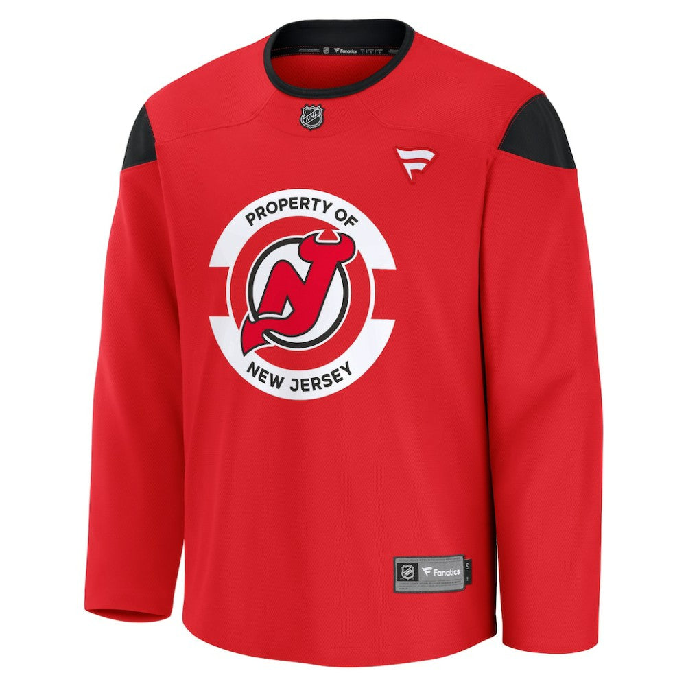 New Jersey Devils Fanatics Practice Jersey - Red - NHL 200899809