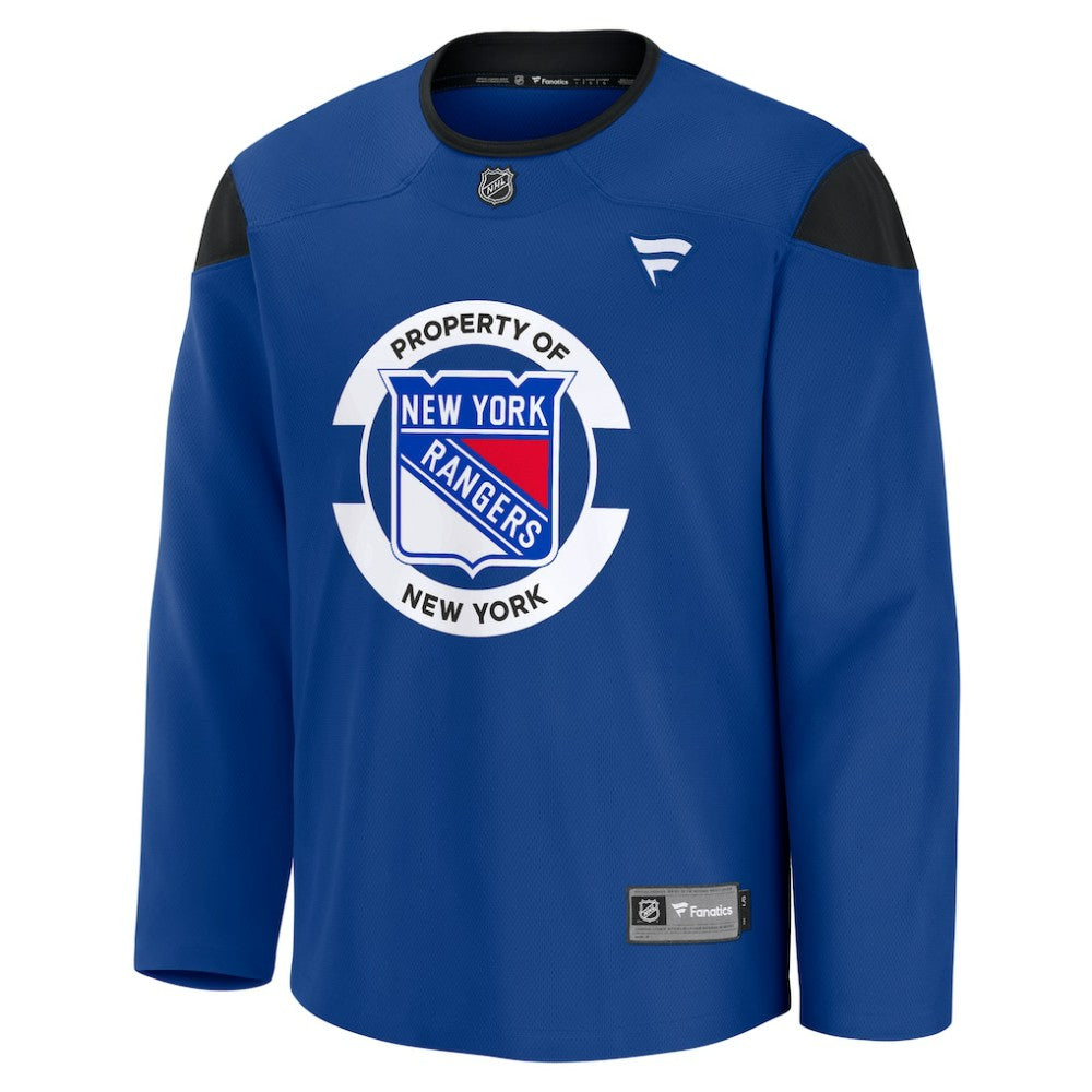 New York Rangers Fanatics Practice Jersey - Blue - NHL 200899811