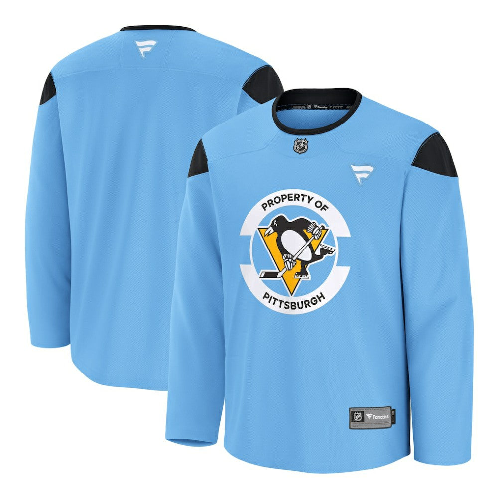 Pittsburgh Penguins Fanatics Practice Jersey - Blue - NHL 200899814