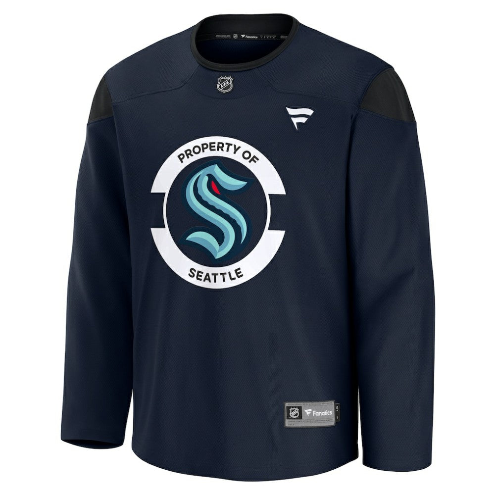 Seattle Kraken Fanatics Practice Jersey - Navy - NHL 200899819