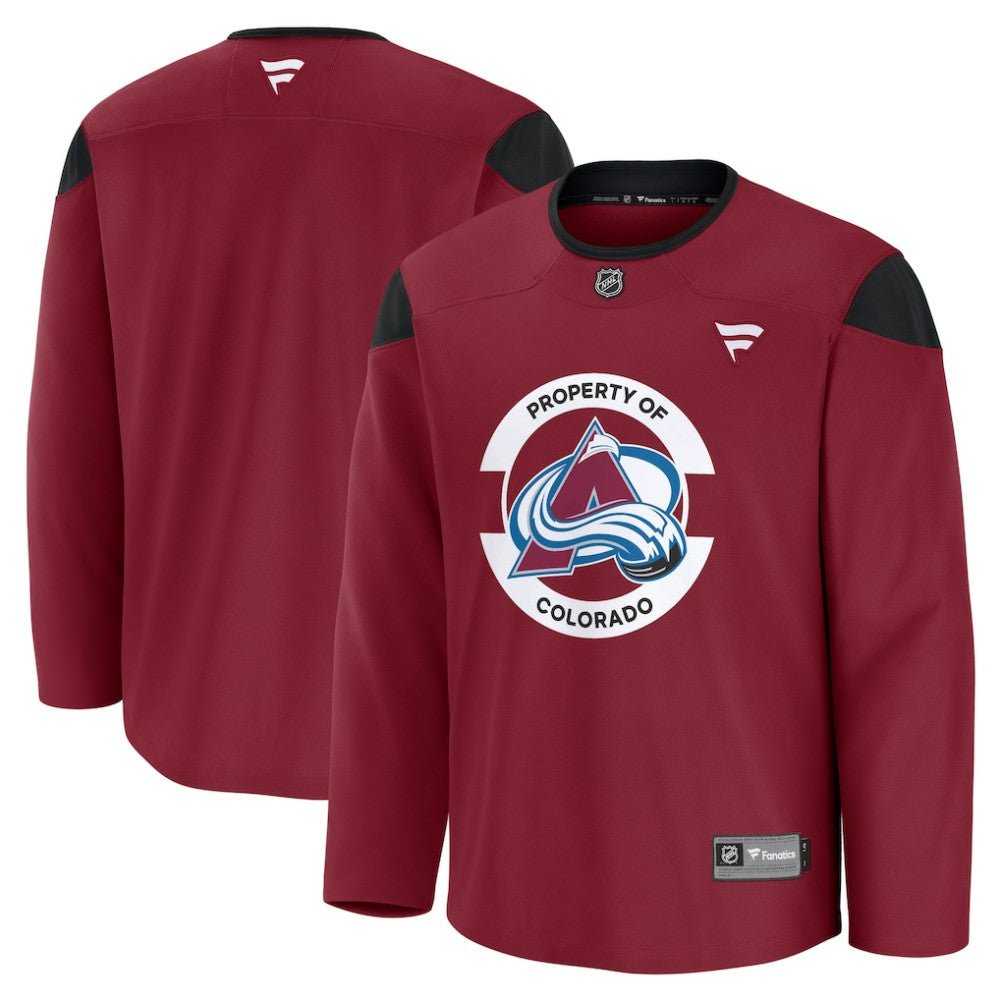 Colorado Avalanche Fanatics Practice Jersey - Burgundy - NHL 200899824
