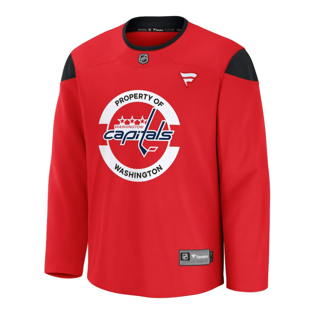 Washington Capitals Fanatics Practice Jersey - Red - NHL 200899829