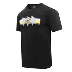 Minnesota Vikings Pro Standard Retro Striper T-Shirt Black
