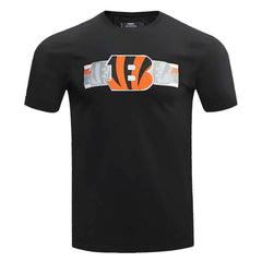 Cincinnati Bengals Pro Standard Retro Striper T-Shirt Black