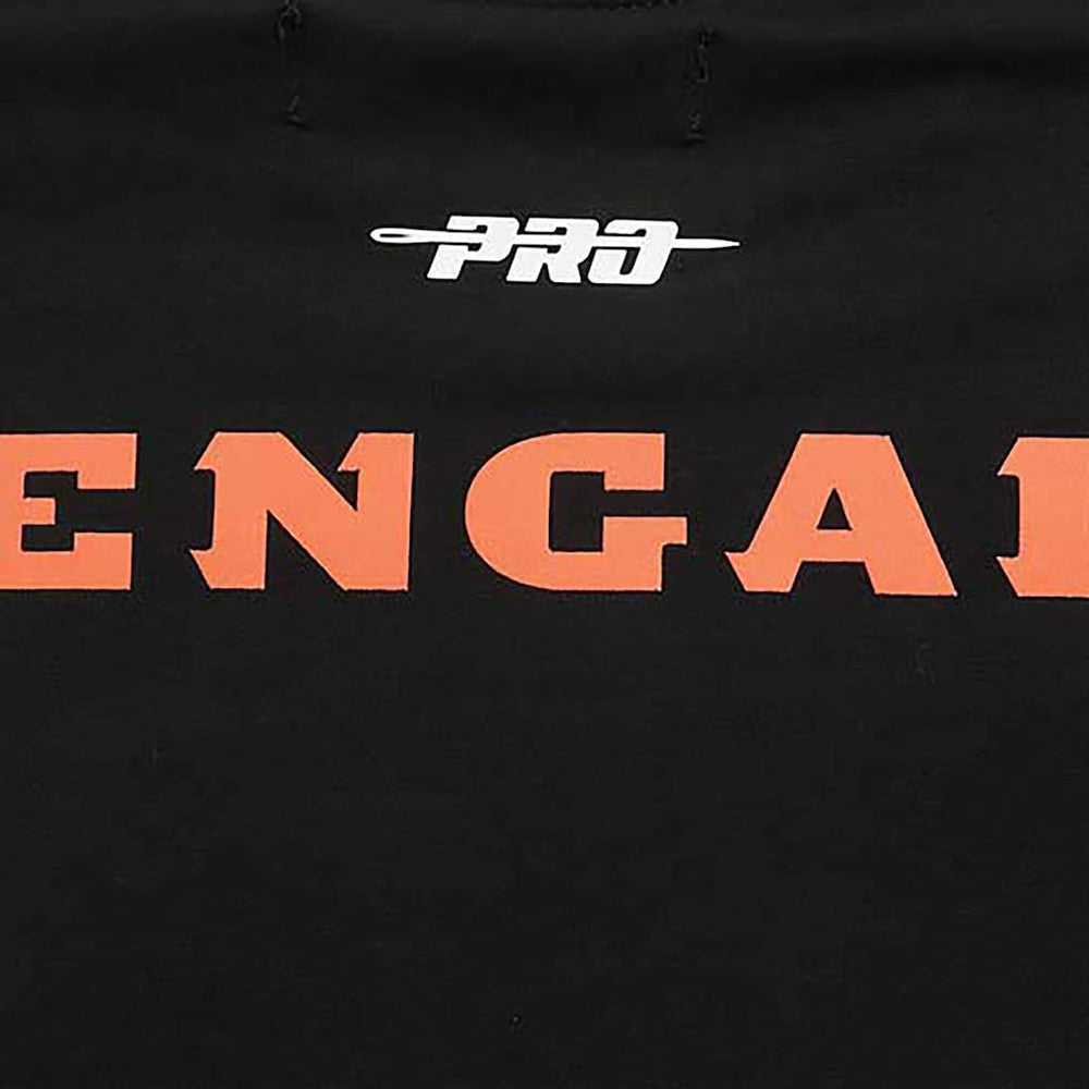Cincinnati Bengals Pro Standard Retro Striper T-Shirt Black