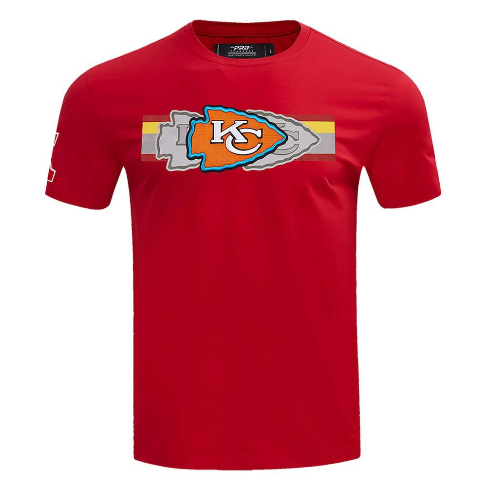Kansas City Chiefs Pro Standard Retro Striper T-Shirt Red