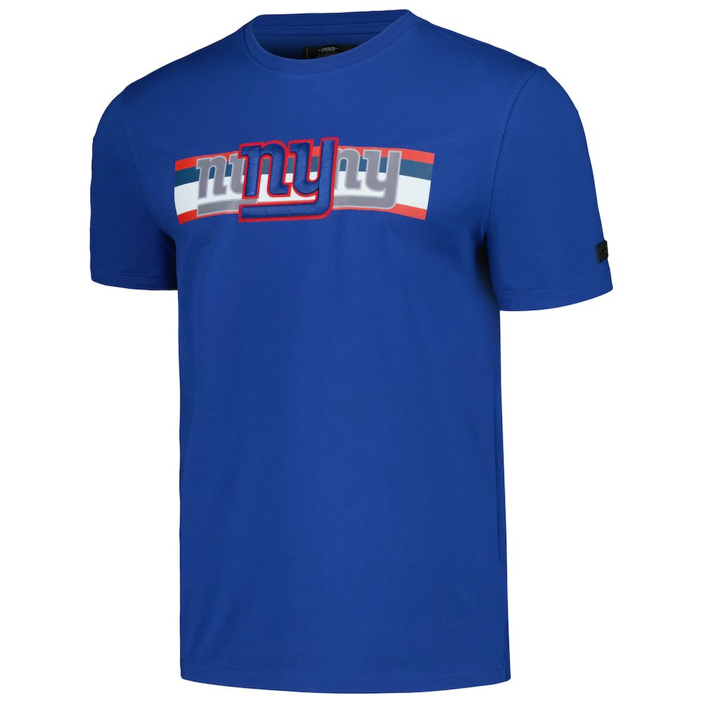 New York Giants Pro Standard Retro Striper T-Shirt Royal