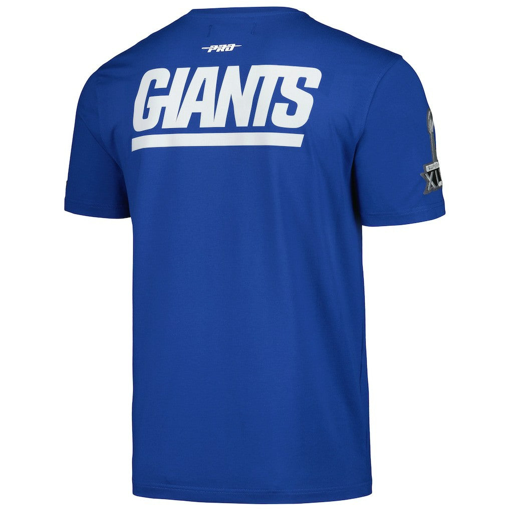 New York Giants Pro Standard Retro Striper T-Shirt Royal