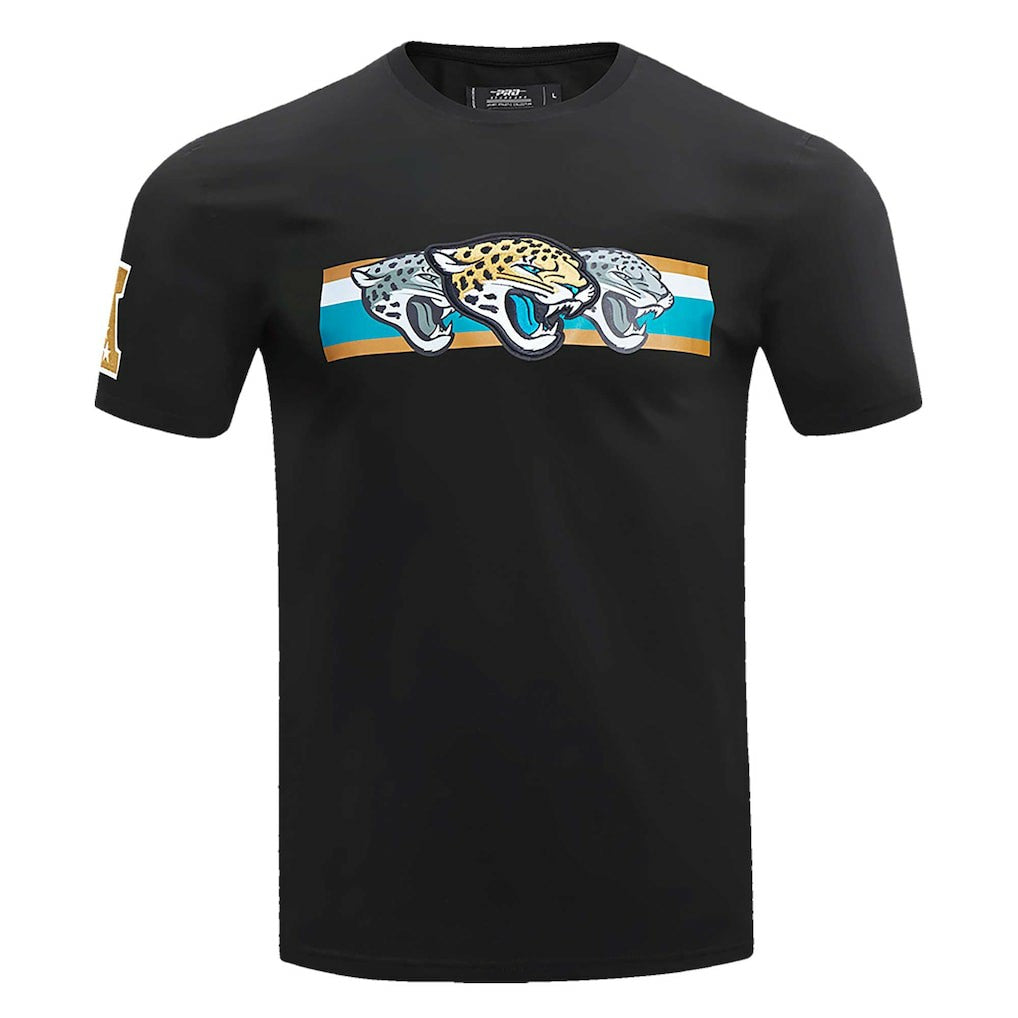 Jacksonville Jaguars Pro Standard Retro Striper T-Shirt Black