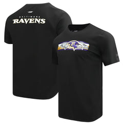 Baltimore Ravens Pro Standard Retro Striper T-Shirt Black