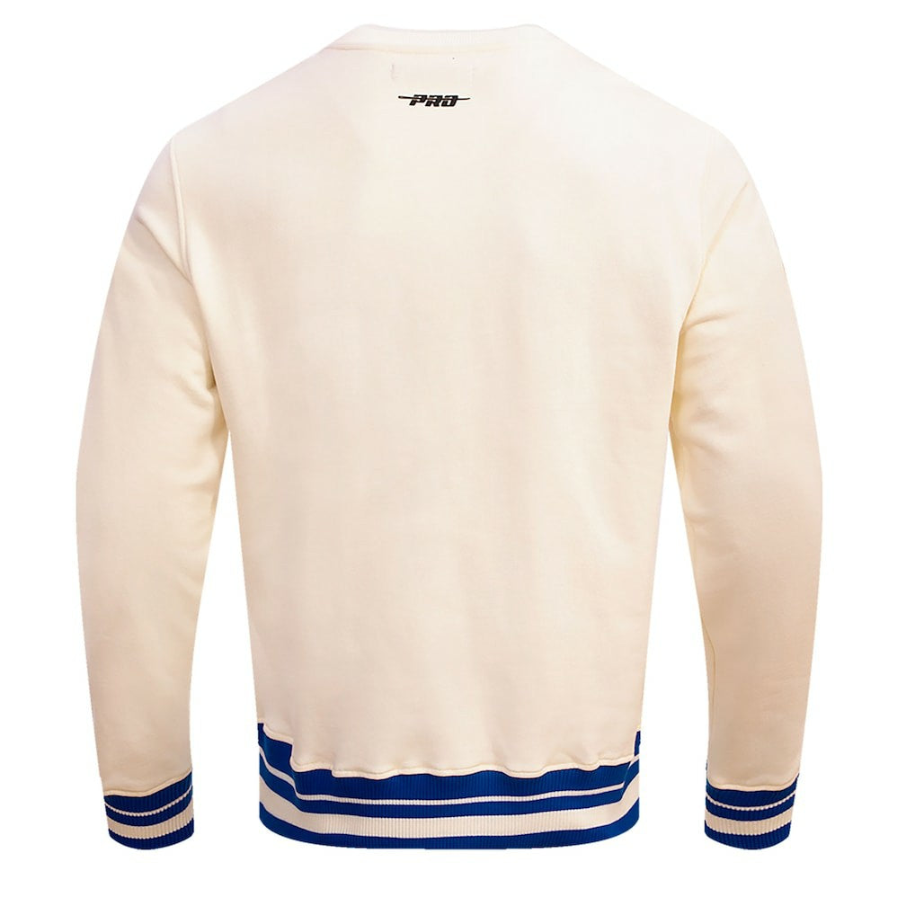 Seattle Seahawks Pro Standard Retro Classics Fleece Pullover Sweatshirt Cream