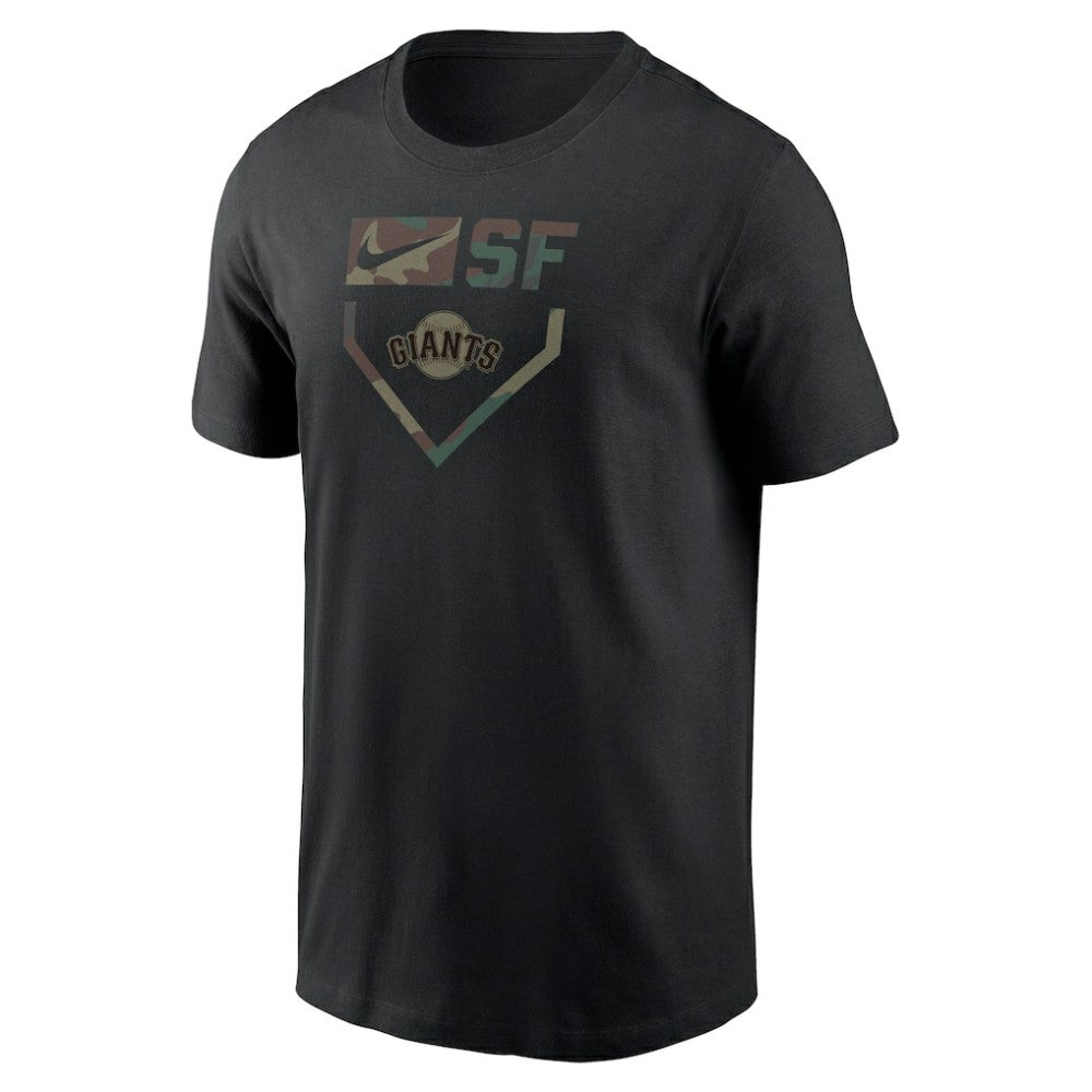 San Francisco Giants Nike Camo T-Shirt - Black - Nike Sale