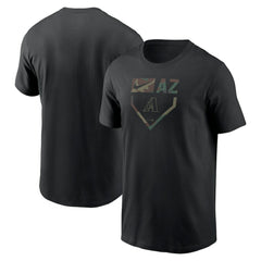 Arizona Diamondbacks Nike Camo T-Shirt - Black - Nike Discount