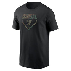 Baltimore Orioles Nike Camo T-Shirt - Black - Nike on Sale