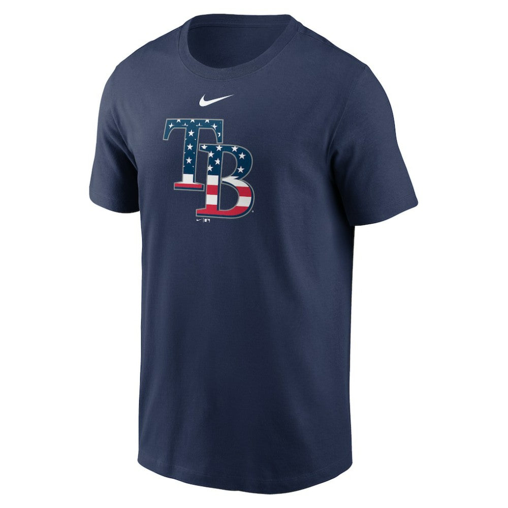 Tampa Bay Rays Nike Americana T-Shirt - Navy - Nike Sale