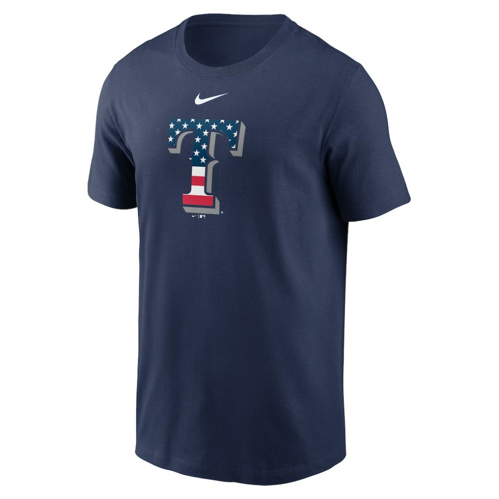 Texas Rangers Nike Americana T-Shirt - Navy - Nike Online