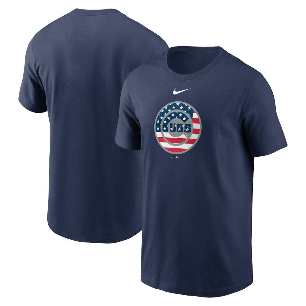 Chicago Cubs Nike Americana T-Shirt - Navy - Nike Online