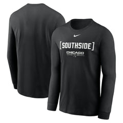 Chicago White Sox Nike Local Nickname Long Sleeve T-Shirt - Black - Nike Sale
