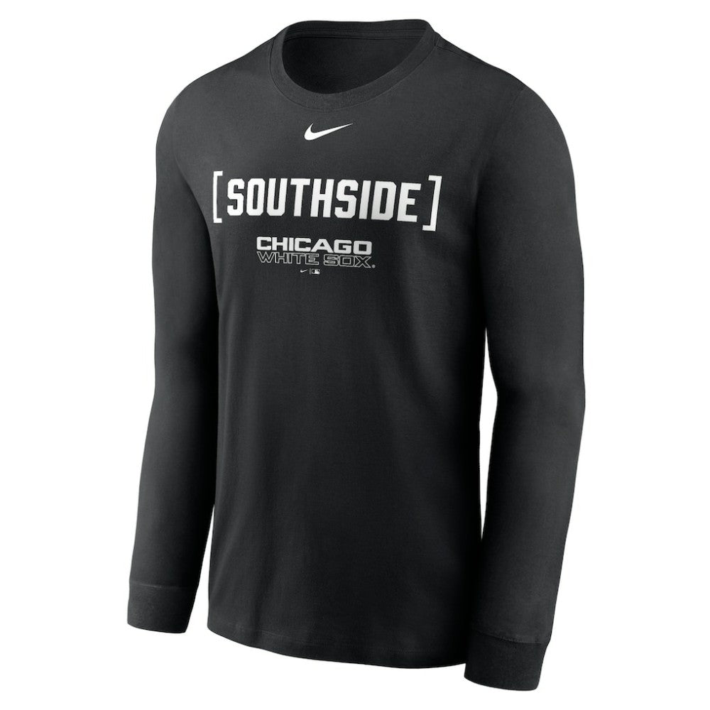 Chicago White Sox Nike Local Nickname Long Sleeve T-Shirt - Black - Nike Sale