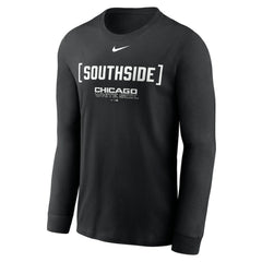 Chicago White Sox Nike Local Nickname Long Sleeve T-Shirt - Black - Nike Sale