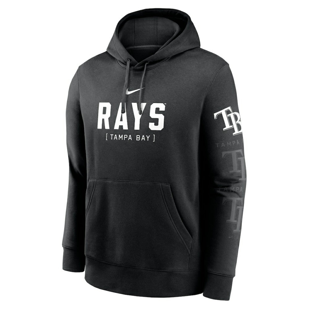 Tampa Bay Rays Nike Fashion Club Pullover Hoodie - Black - Nike Sale