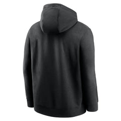 Pittsburgh Pirates Nike Fashion Club Pullover Hoodie - Black - Nike Lifestyle