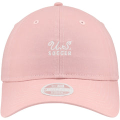 USWNT New Era Women's Throwback 9TWENTY Adjustable Hat Pink - New Era