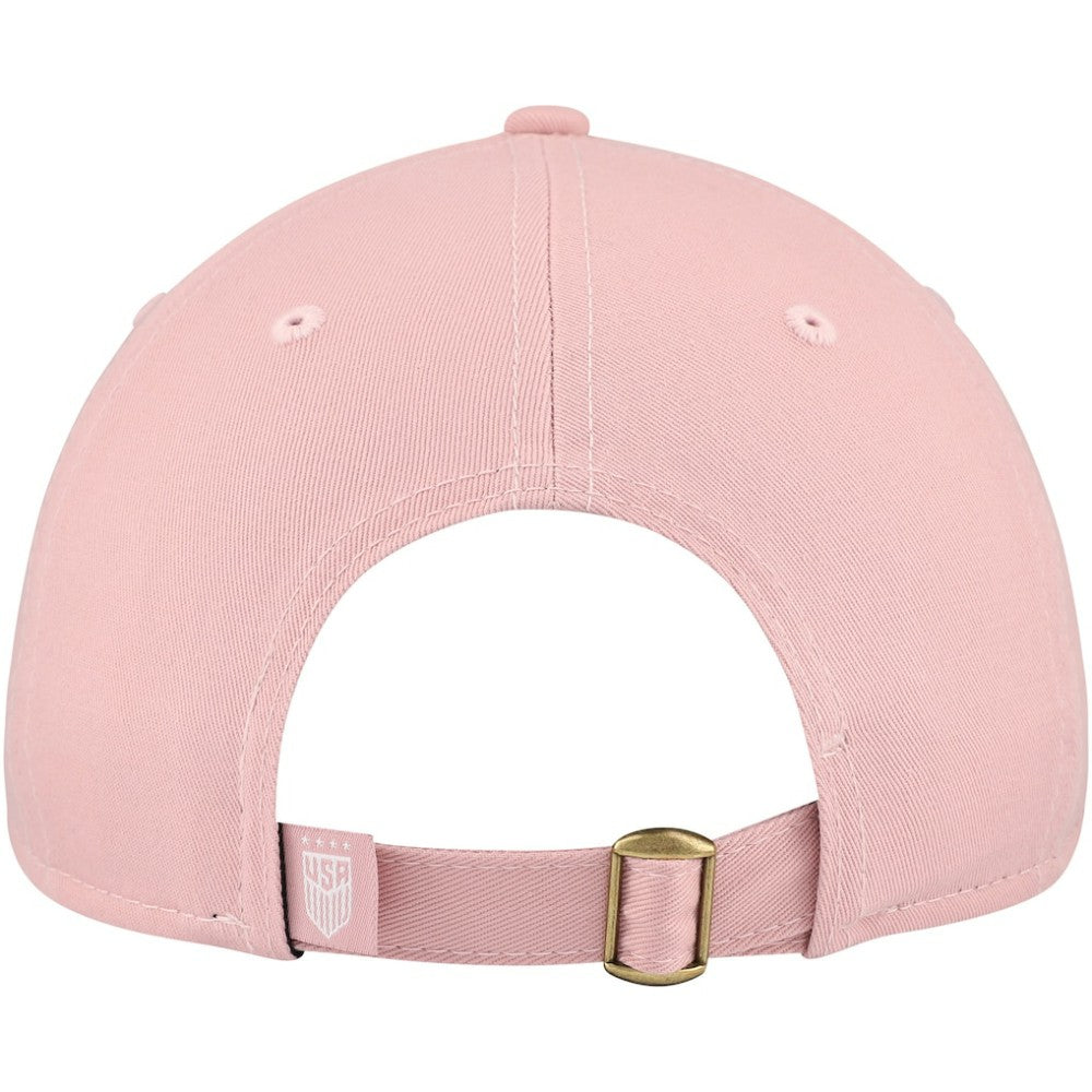 USWNT New Era Women's Throwback 9TWENTY Adjustable Hat Pink - New Era