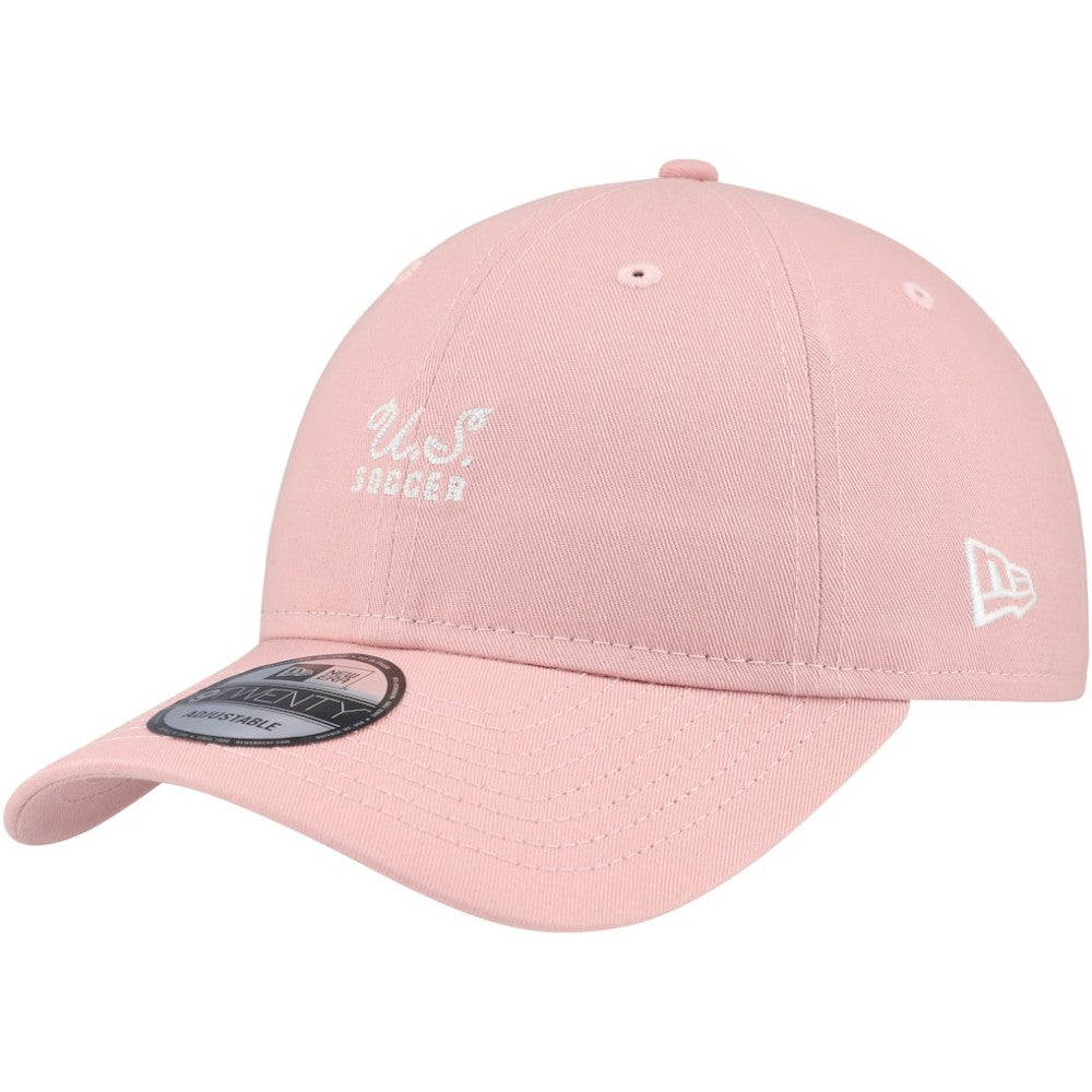 USMNT New Era Women's Throwback 9TWENTY Adjustable Hat Pink - New Era outlet