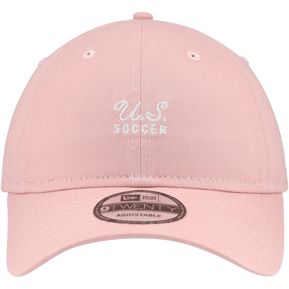 USMNT New Era Women's Throwback 9TWENTY Adjustable Hat Pink - New Era outlet