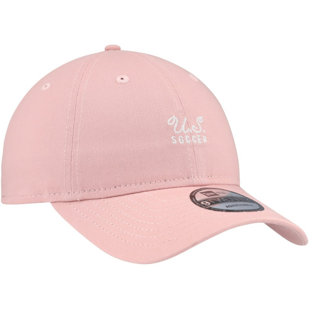 USMNT New Era Women's Throwback 9TWENTY Adjustable Hat Pink - New Era outlet