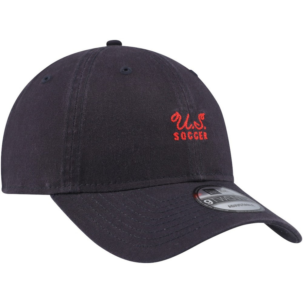 USMNT New Era Women's Throwback 9TWENTY Adjustable Hat Navy - New Era