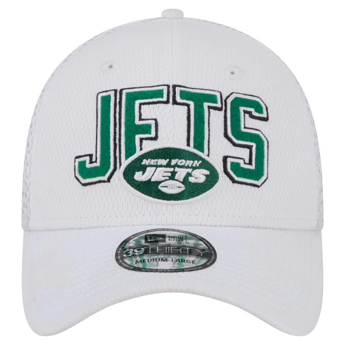New York Jets New Era Breakers 39THIRTY Flex Hat White
