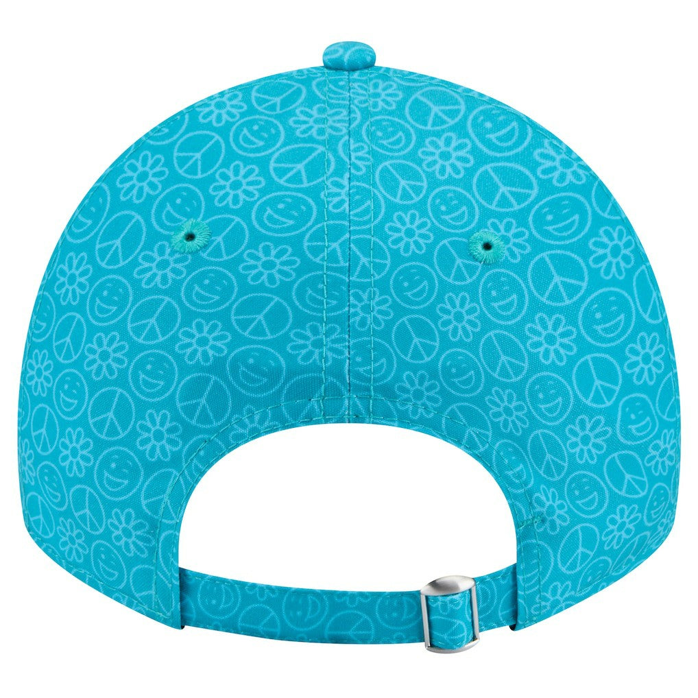 Miami Dolphins New Era Women's Smiley 9TWENTY Adjustable Hat Aqua