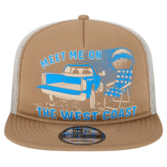 Los Angeles Chargers New Era Meet Me 9FIFTY Snapback Hat Tan