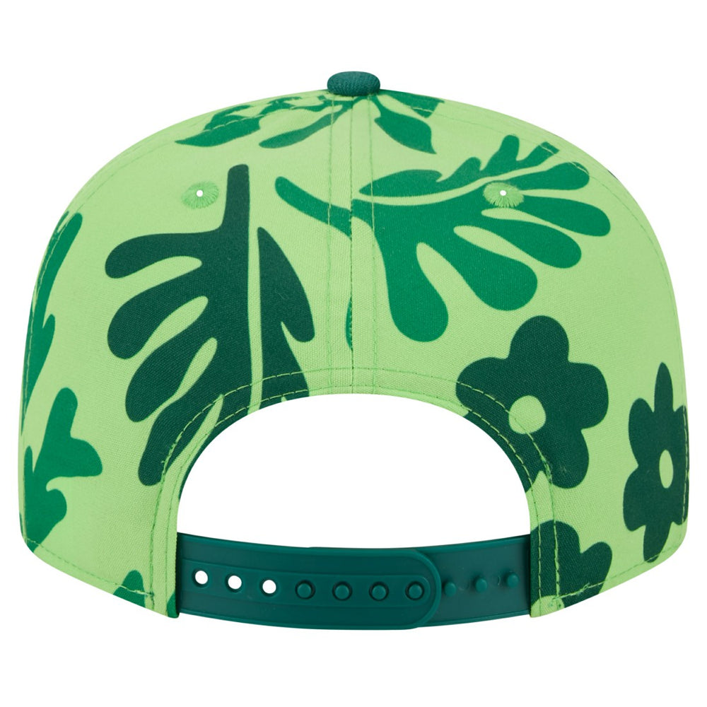 New York Jets New Era Leafy 9FIFTY Snapback Hat Light Green