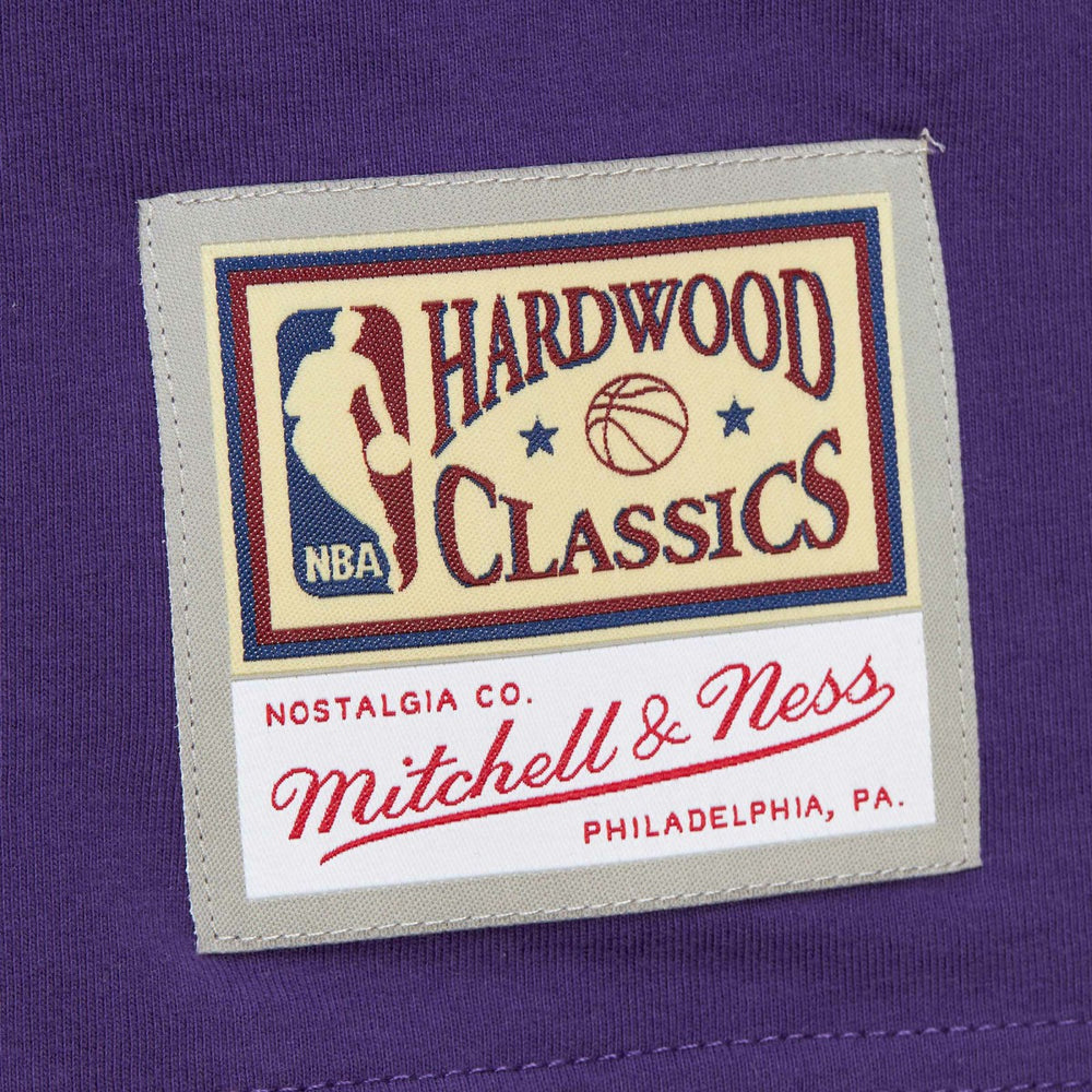 Utah Jazz Hardwood Classics Nights Premium T-Shirt Purple | Mitchell & Ness discount