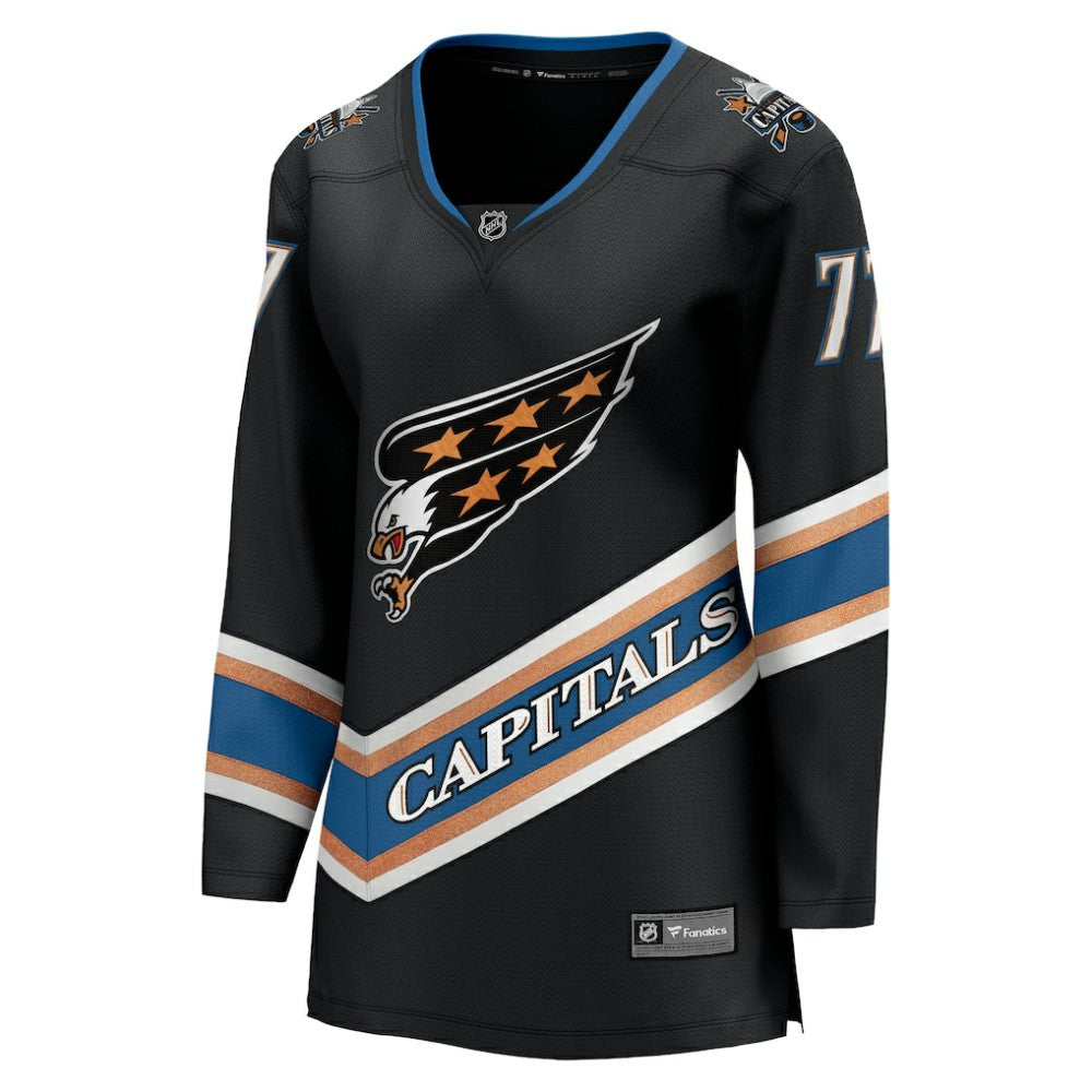 TJ Oshie Washington Capitals Fanatics Women's 50th Anniversary Breakaway Jersey - Black - NHL 200910438