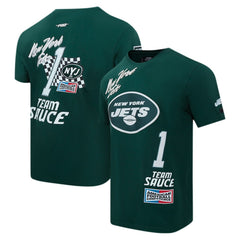 Ahmad Sauce Gardner New York Jets Pro Standard Fast Lane Name & Number Player T-Shirt Green