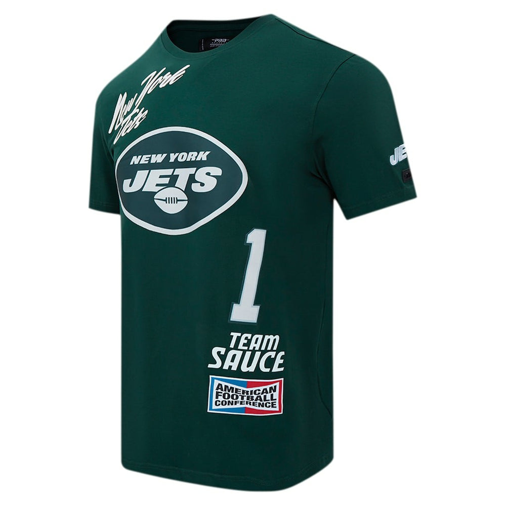 Ahmad Sauce Gardner New York Jets Pro Standard Fast Lane Name & Number Player T-Shirt Green
