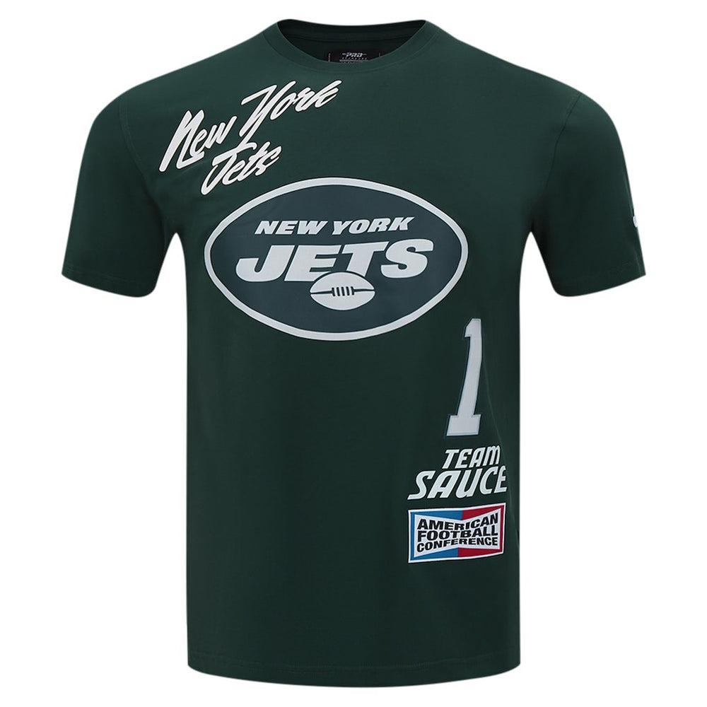 Ahmad Sauce Gardner New York Jets Pro Standard Fast Lane Name & Number Player T-Shirt Green