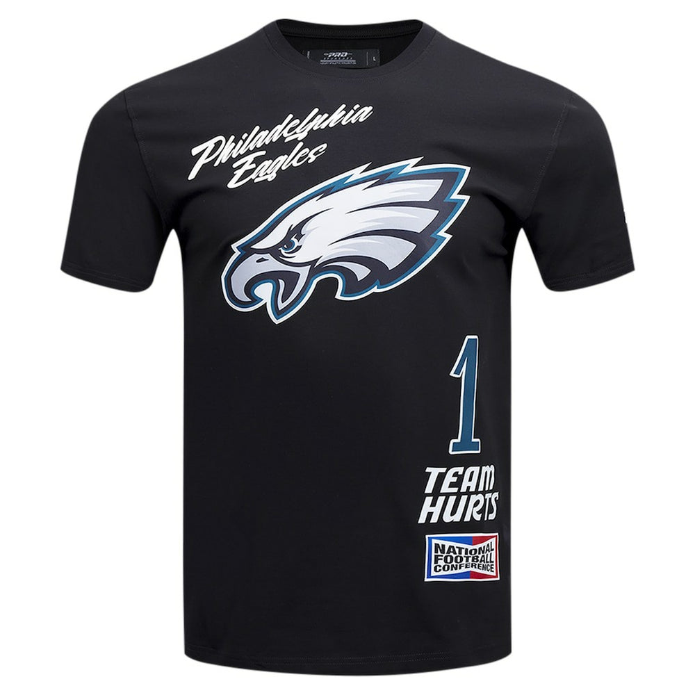 Jalen Hurts Philadelphia Eagles Pro Standard Fast Lane Name & Number Player T-Shirt Black